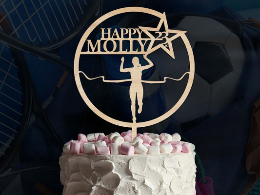 Running Birthday Cake Topper Ireland