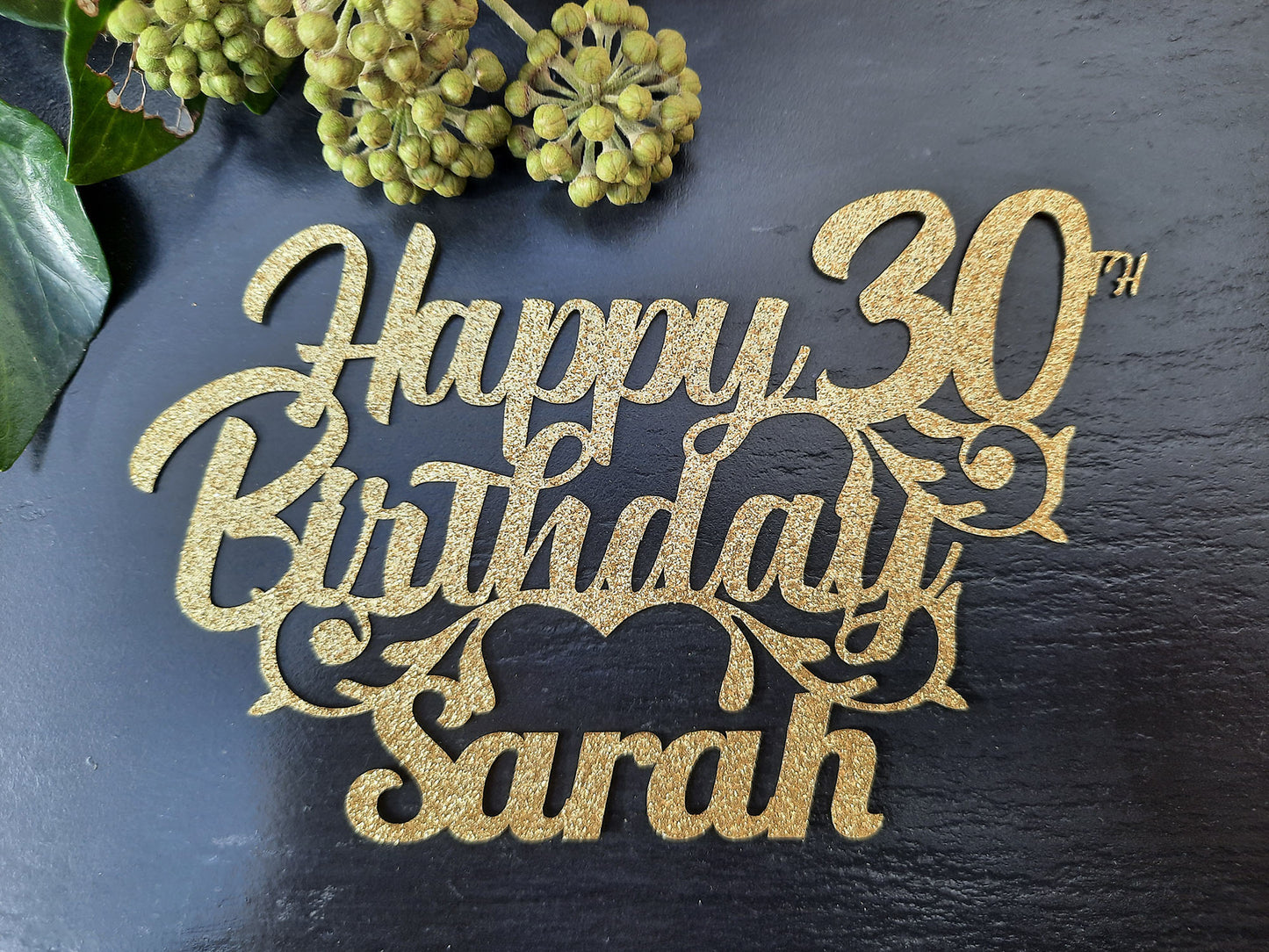 Happy Birthday Cake Topper - PG Factory