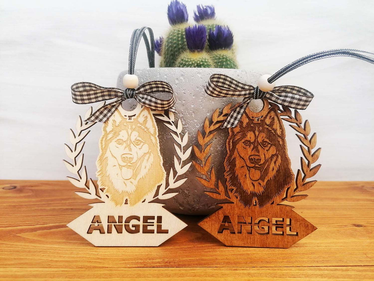 Siberian Husky Personalised Ornament Gift Ireland