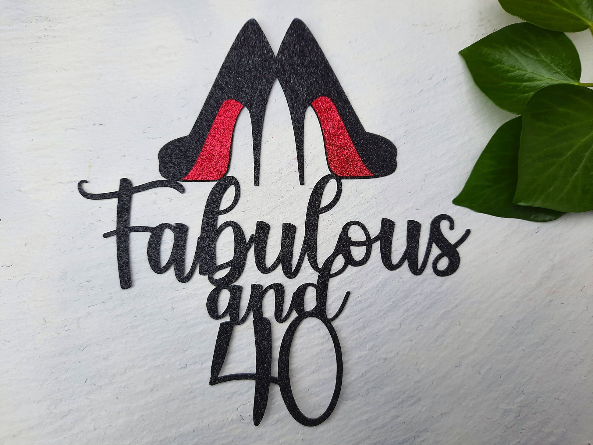 Fabulous Laboutin Cake Topper