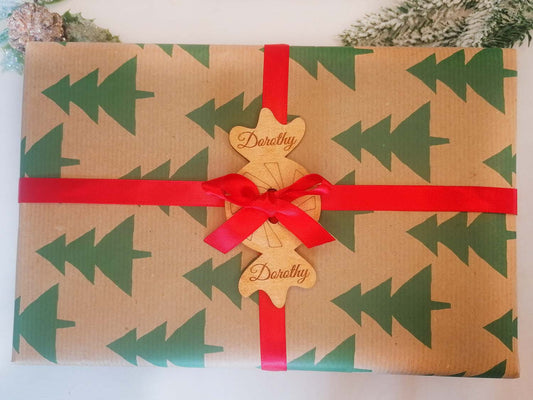 Candy Christmas Gift Tag