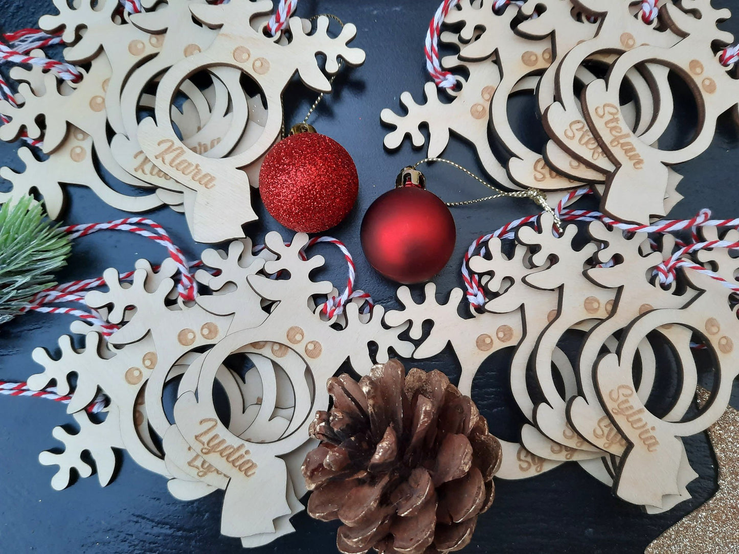 Multipack Rudolf Lindor Chocolate Holders - Custom names - PG Factory