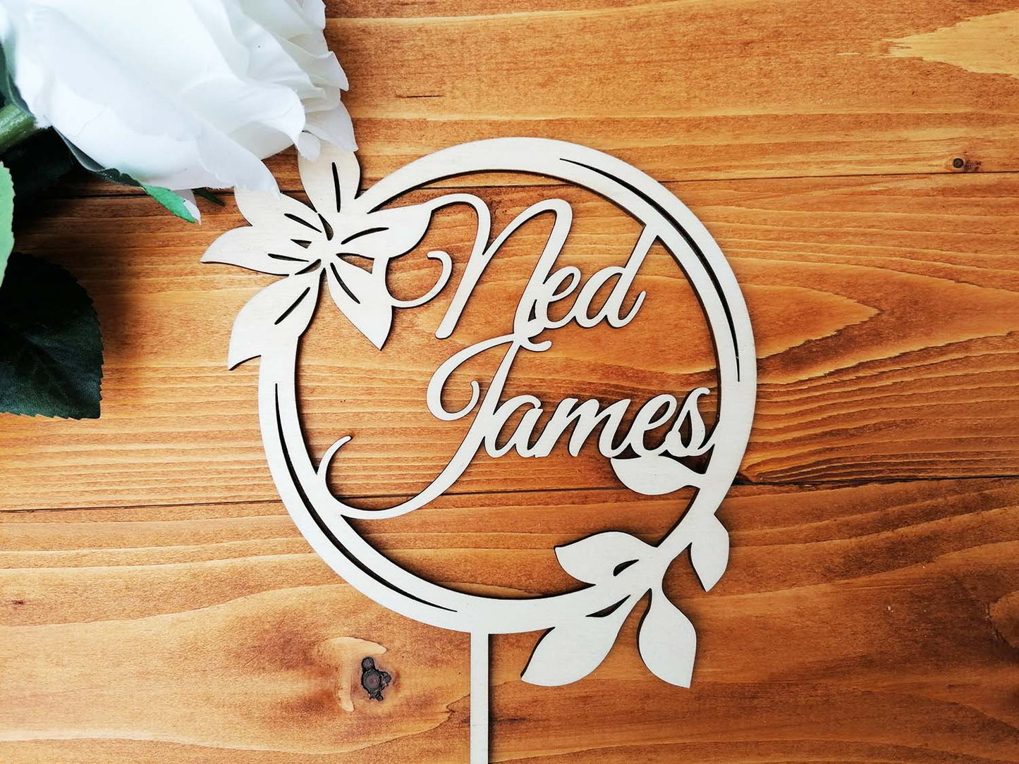 Single Name Cake Topper Ireland
