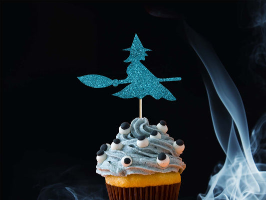 Witch Halloween Cupcake Topper Party Supplies Ireland