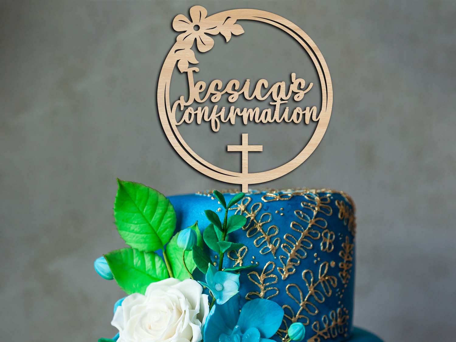 Confirmation Cake Toppers