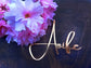 Acrylic Name Charm Topper Style1