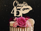 Cake Topper Chapter with Age for Birthday
