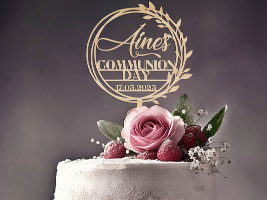 Cake Topper for Communion Day