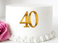 Digits Acrylic Front Cake Topper Style4