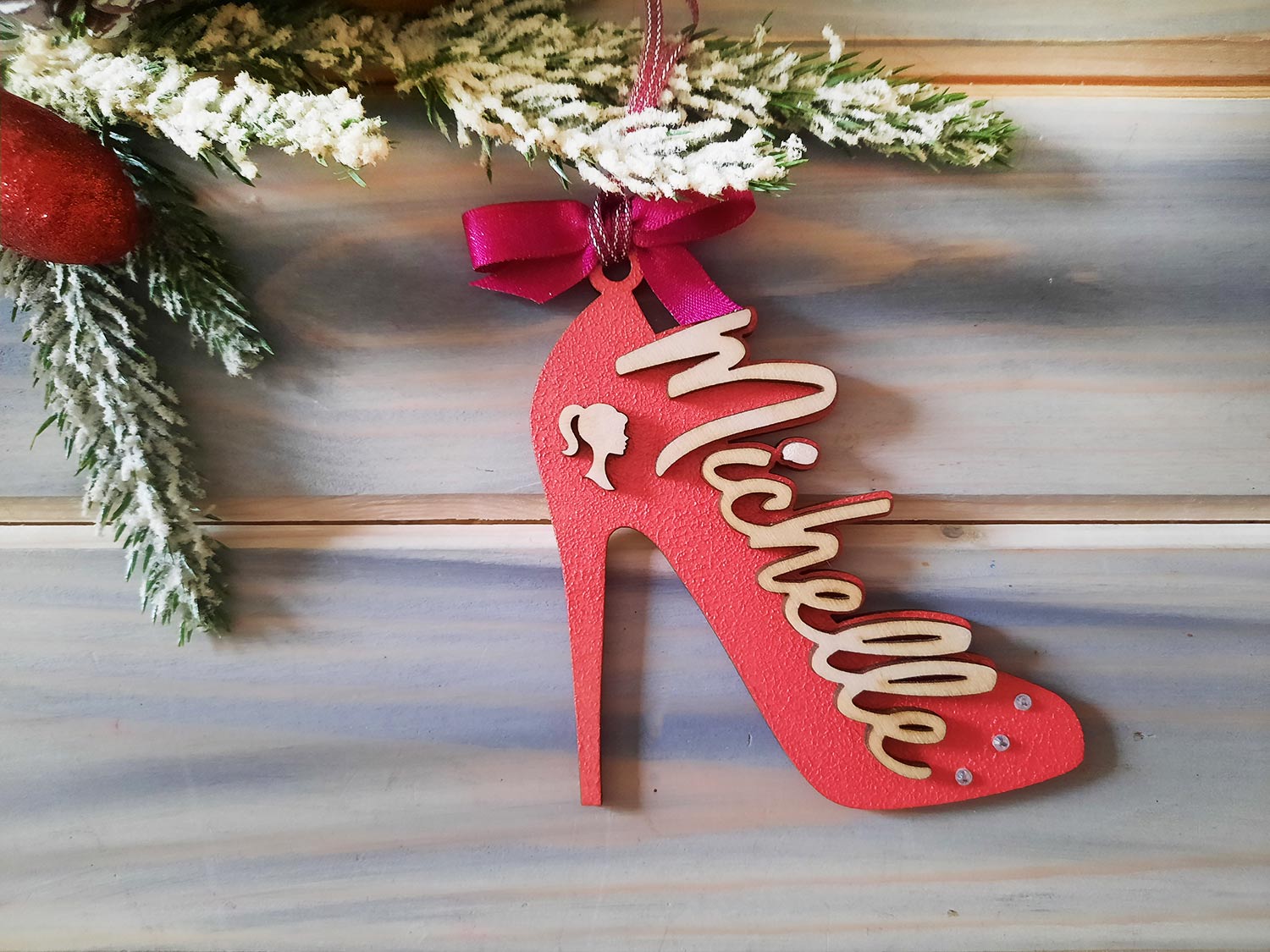 High Heel Barbie Themed Christmas Tree Decoration