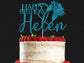 Horse Fan Birthday Cake Topper
