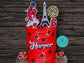 LadyBug 3D Birthday Cake Set Decoration