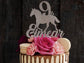 Personalised Cake Topper with horse