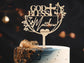 Personalised God Bless Cake Topper with date