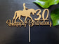 Fully Personalised Wooden Cake Topper - any occasion - PG Factory