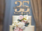 35th Anniversary Cake Topper