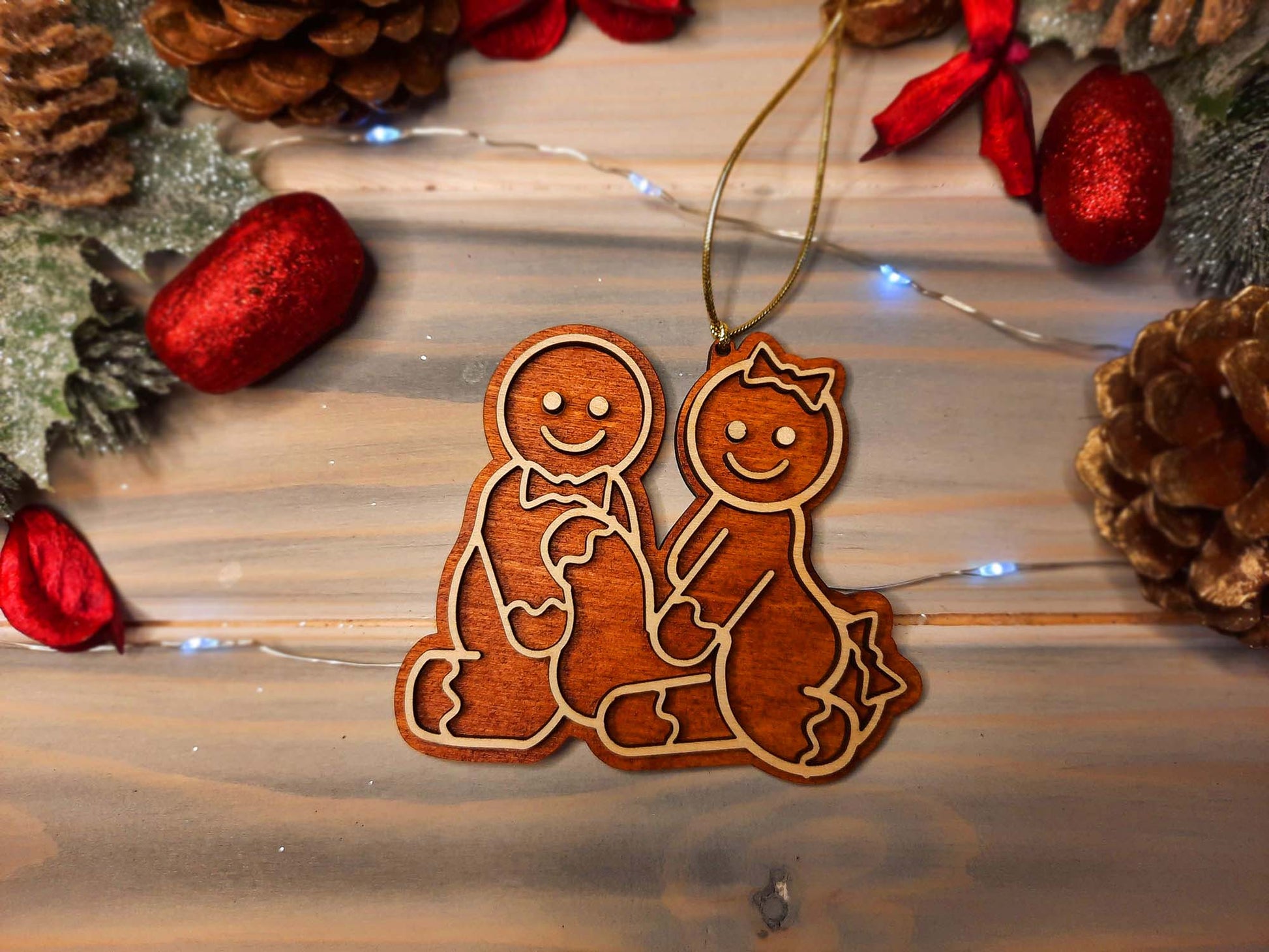 Pack of 6 - Threesome Sex Gingerbreads  - Christmas Decoration - PG Factory