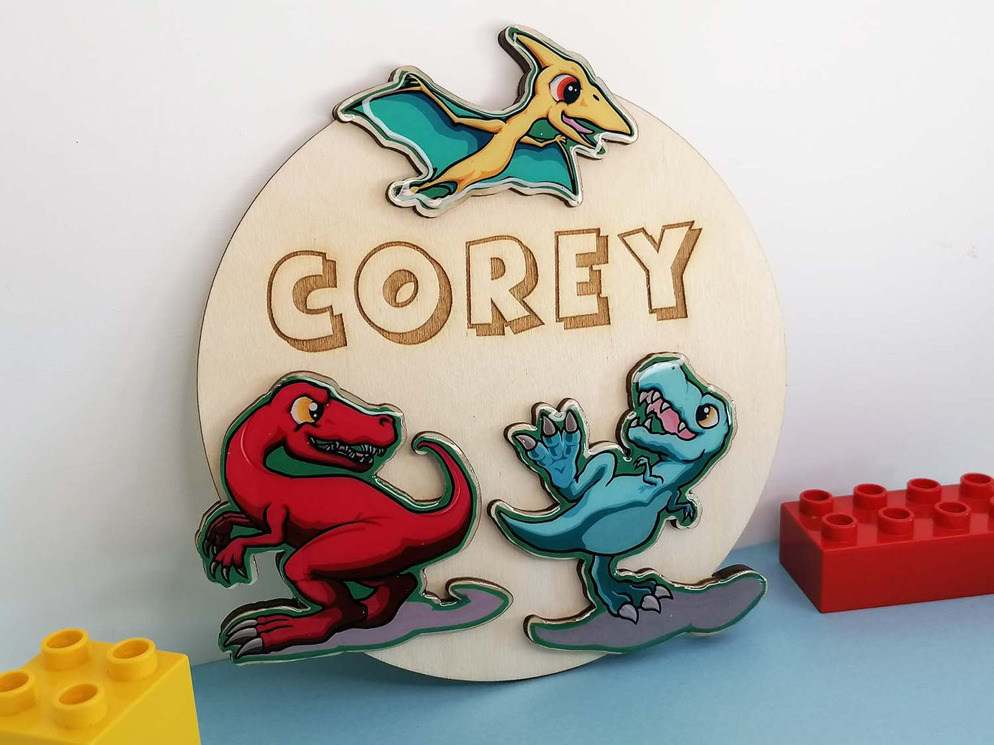 Dinosaurs Baby Room Sign