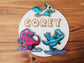 Personalised Dinosaurs Baby Room Sign