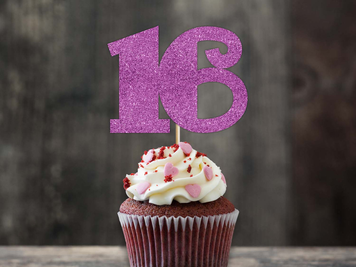 Age Number Cupcake Topper. Party Decorations Ireland Dublin
