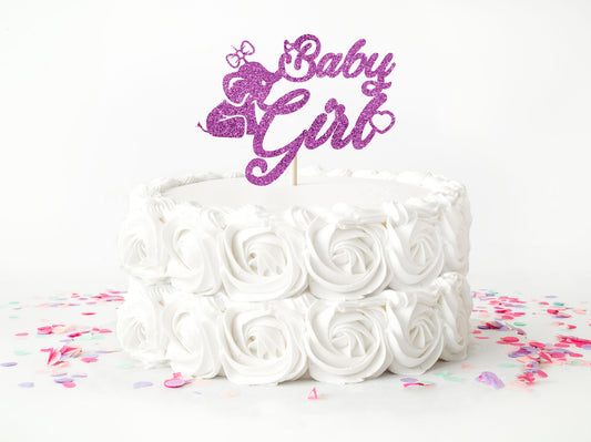 Baby Shower Cake Topper - Baby Girl - PG Factory