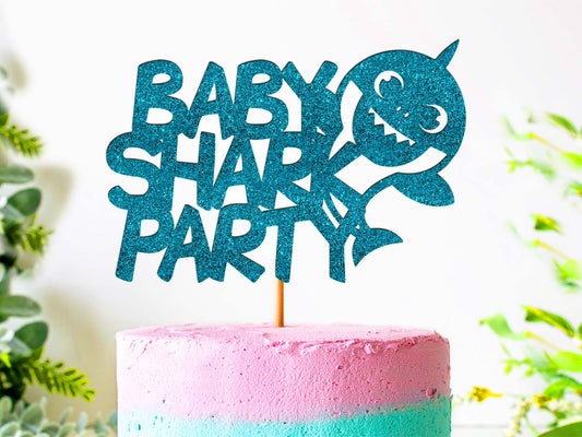 Baby Shark Party Birthday Cake Topper Ireland