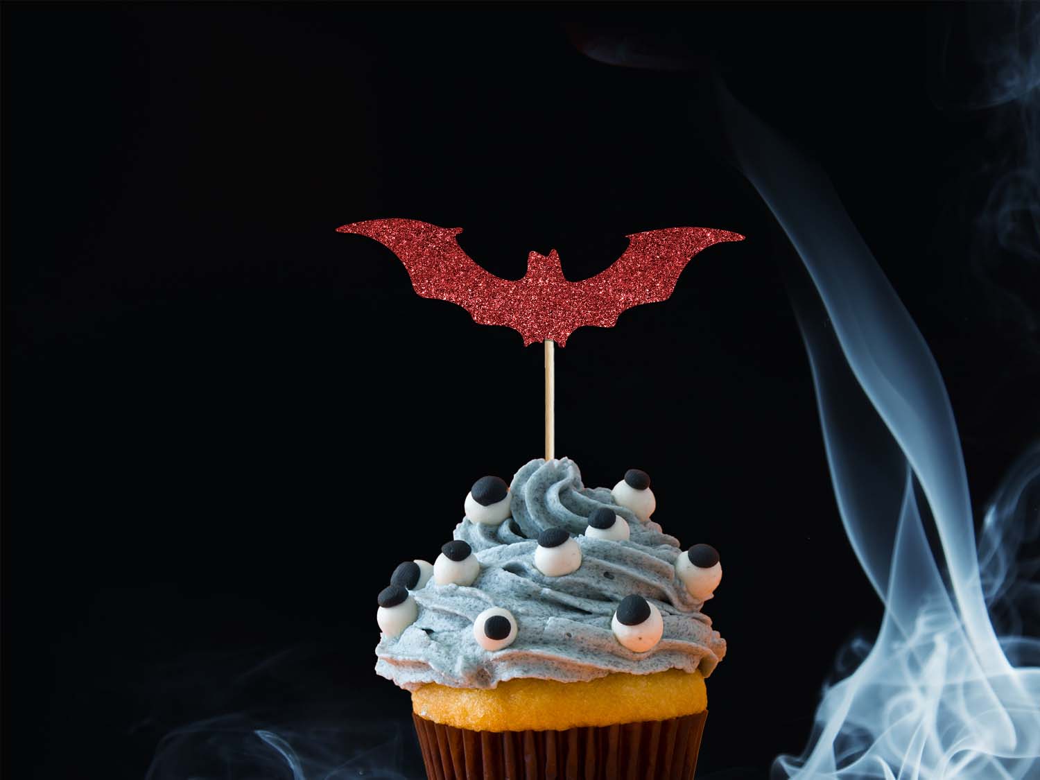 Bat Halloween Cupcake Topper. Party Decoration Ireland