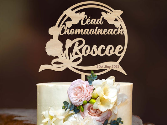 Céad Chomaoineach Cake Topper Ireland Dublin Cake Toppers