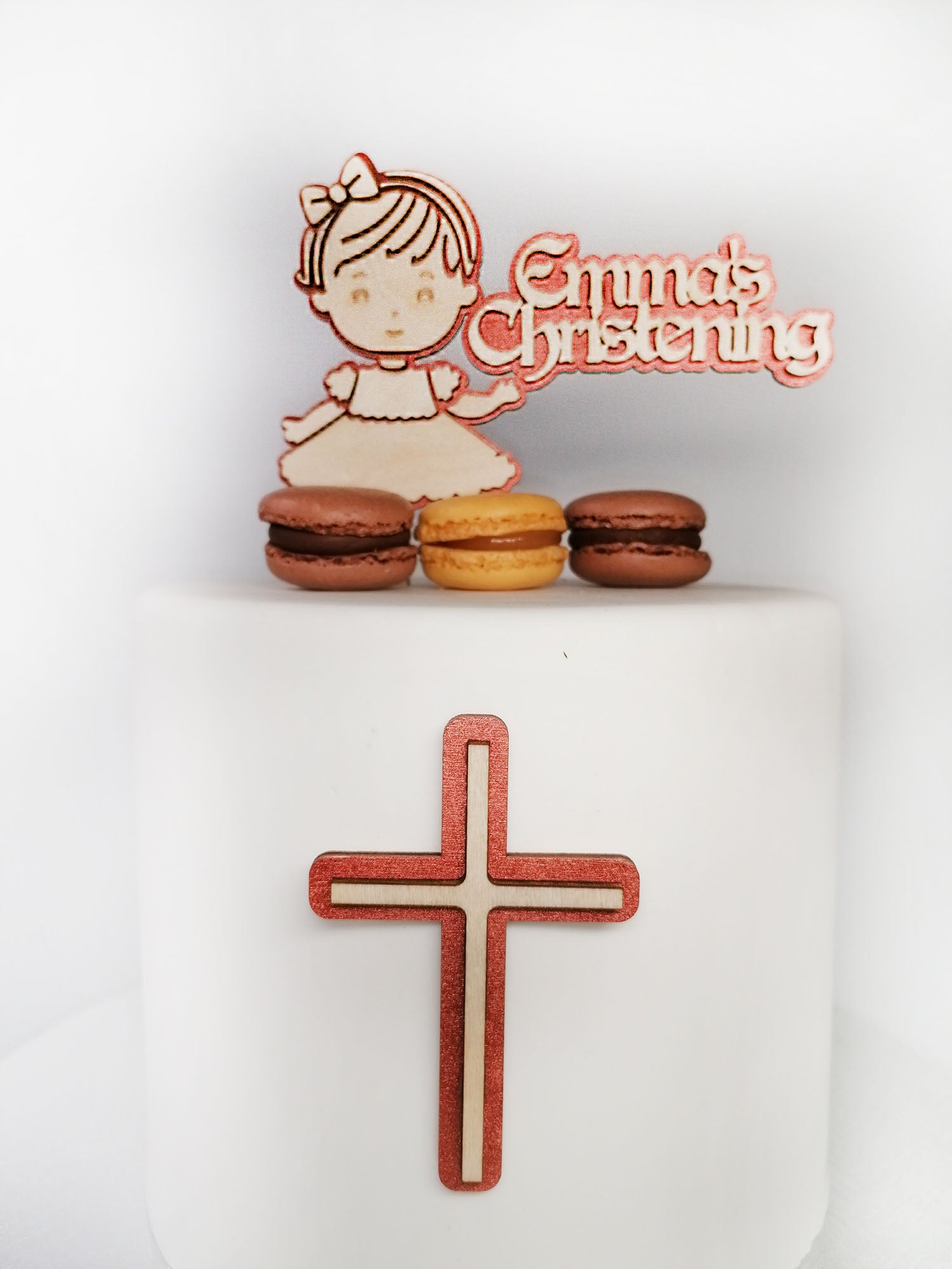 christening decoration set cake topper for girl ireland