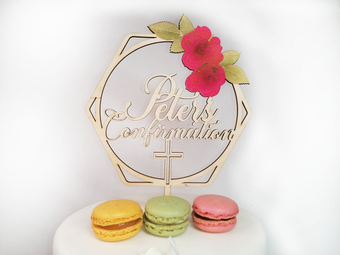 Confirmation Personalised Cake Topper