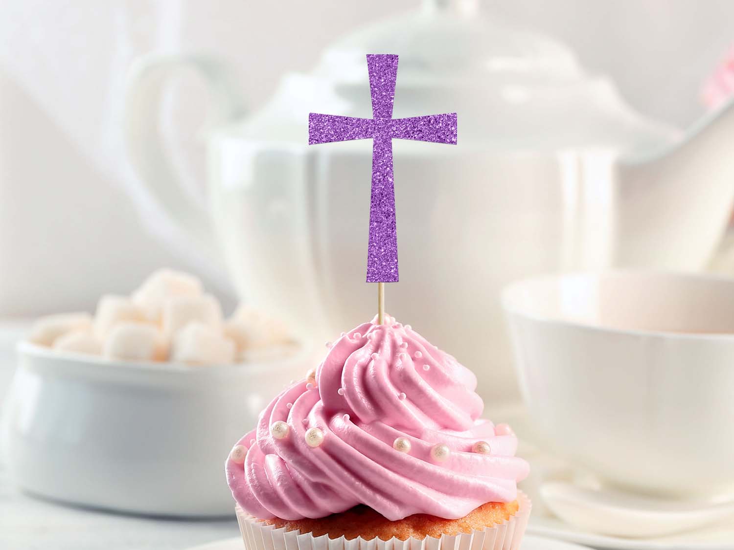 Cross  Topper Cupcake Decoration Ireland
