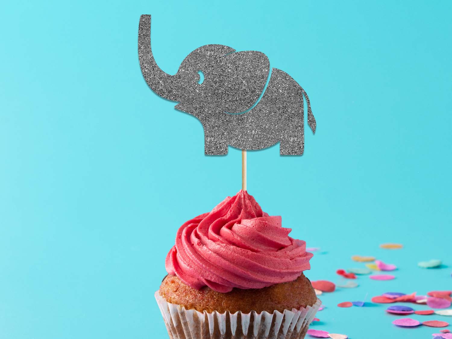 Elephant Cupcake Toppers Ireland