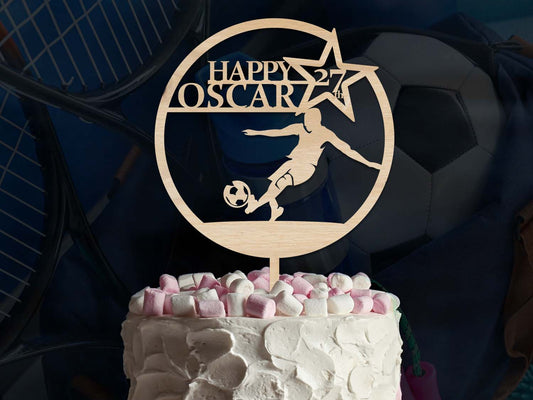 Football Birthday Cake Topper Ireland