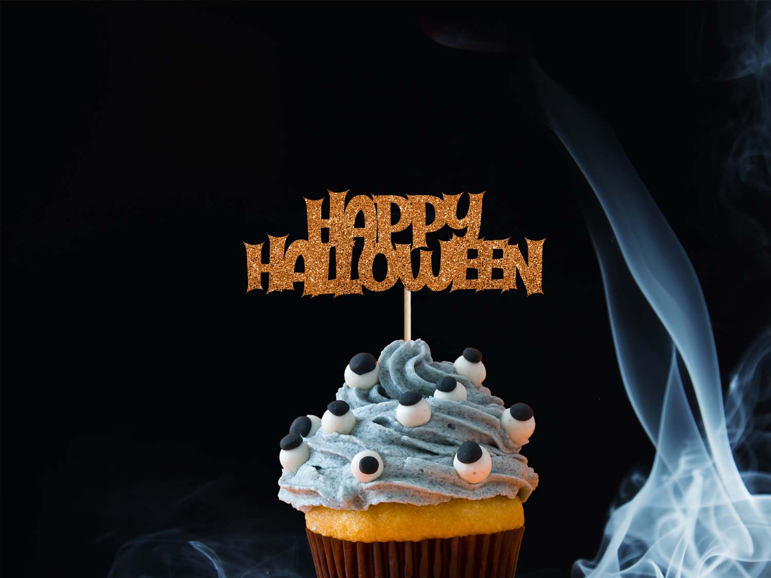 Happy Halloween Cupcake Topper Party Supplies Ireland