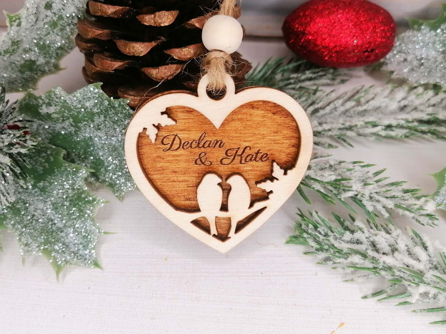 Christmas Decoration for Newly Engaged Couple