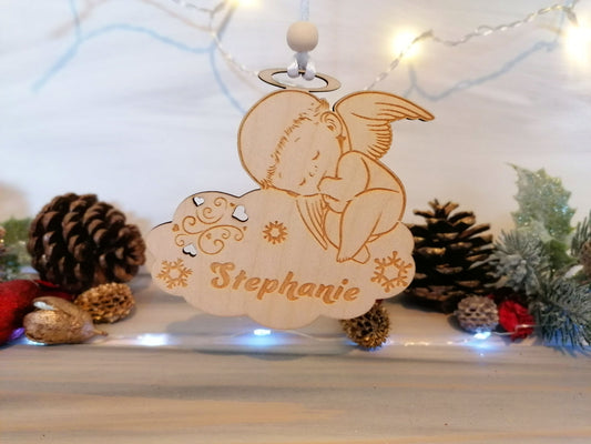 Remembrance, Memorial Sleeping angel - Christmas Ornament - PG Factory