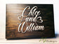 Love Personalized Sign Names Home Decor