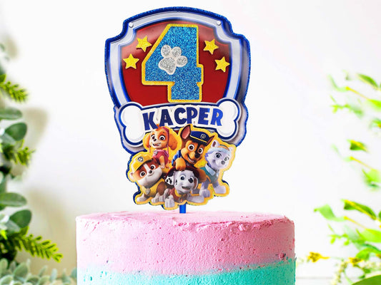 PAW Patrol Birthday Cake Topper