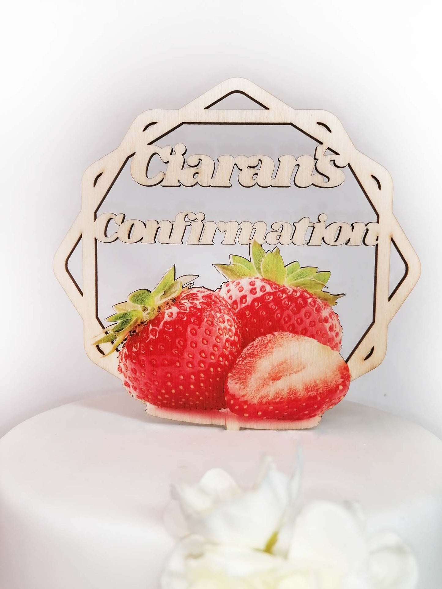 Personalised Cake Topper Confirmation Ireland 