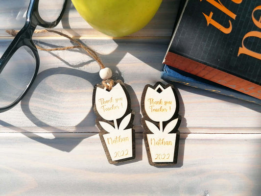 Personalised Gift for Teacher  Pendant and Magnet