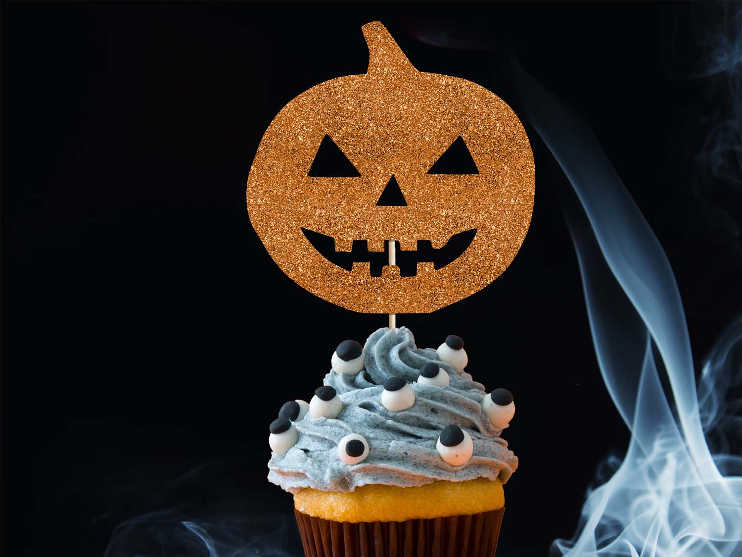 Pumpkin Halloween Cupcake Topper Party Supplies Ireland