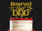 Reserved to Dad Cake Topper
