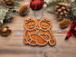 Pack of 10 Same Sex Gingerbreads  - Christmas Decoration verL - PG Factory