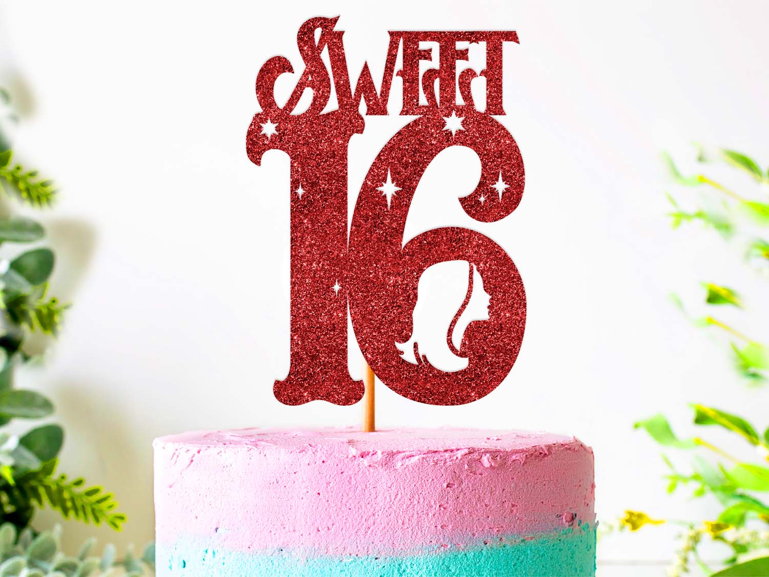 Sweet Age Birthday Cake Topper Ireland