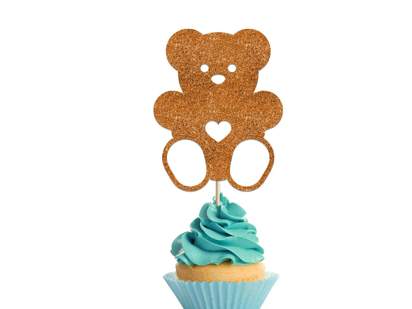 Teddy Bear Cupcake Topper Birthday Party Supplies Ireland