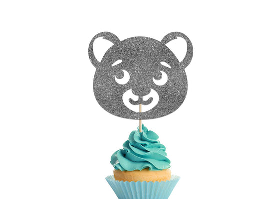 Teddy Bear Head Birthday Cupcake Topper Party Supplies Ireland
