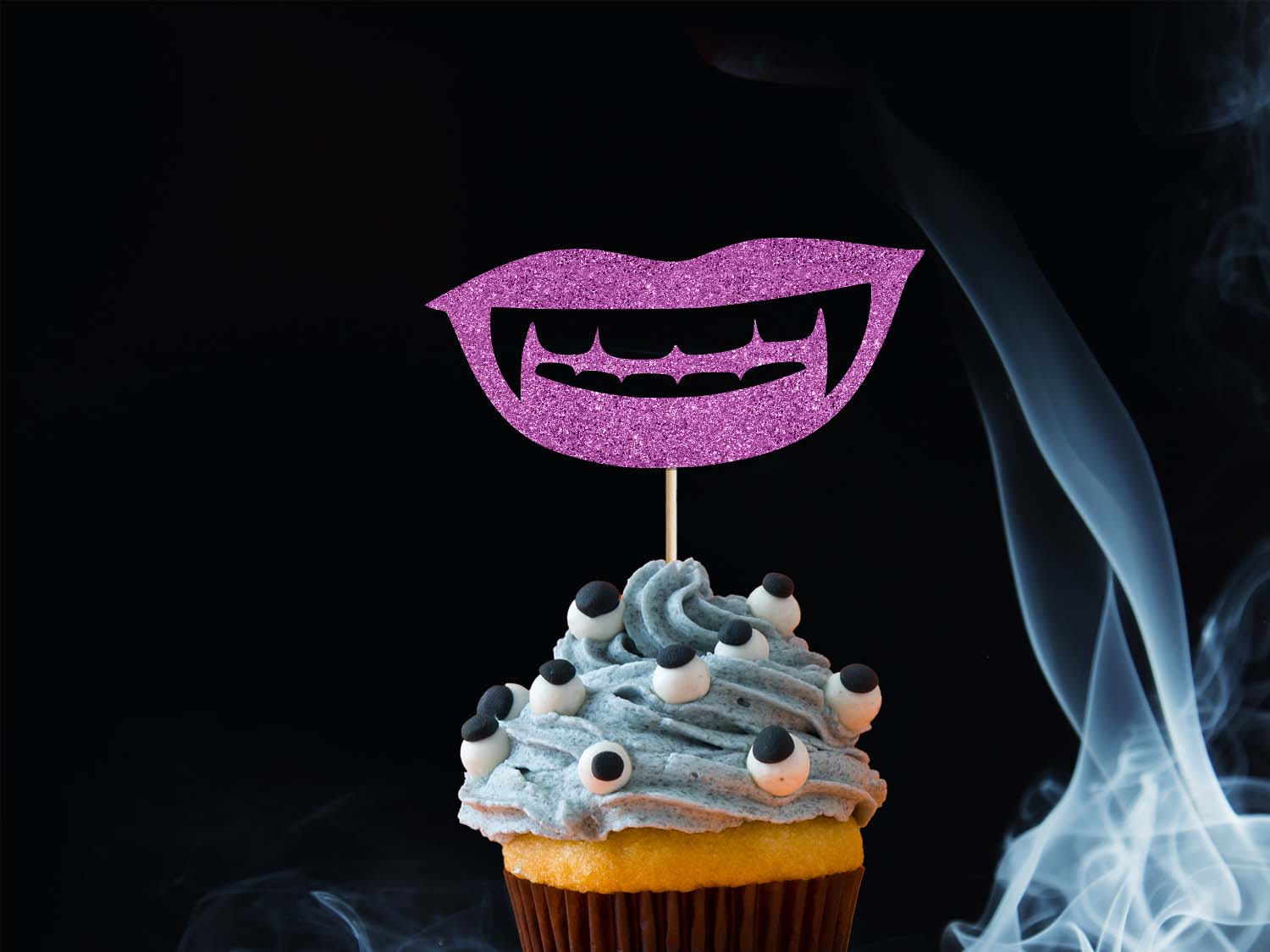 Vampire Teeth Halloween Cupcake Topper Party Supplies Ireland