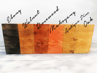 Wood Color Chart - Wood Stain Color chart PGFactory,ie